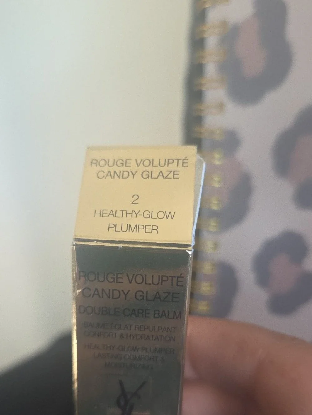 Yves Saint Laurent Rouge Volupté Candy Glaze Double Care Balm - Gold